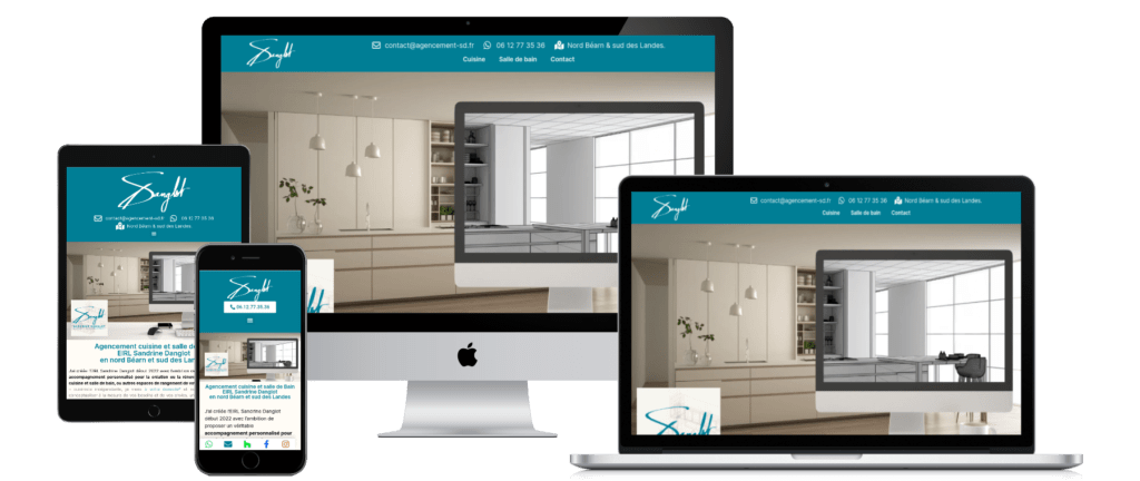 réalisation web responsive agencement sd