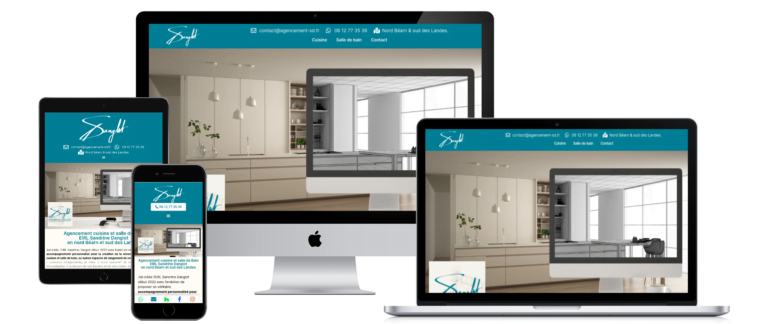 réalisation web responsive agencement sd