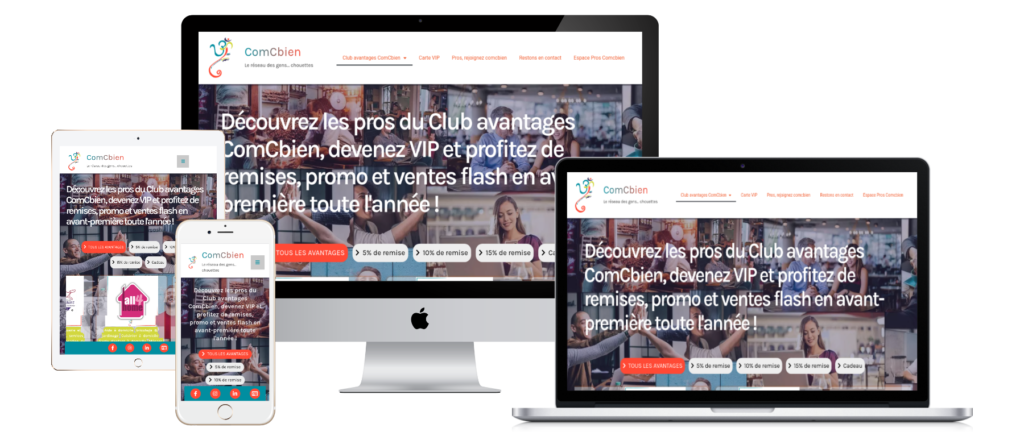 Réalisation web responsive ComCbien